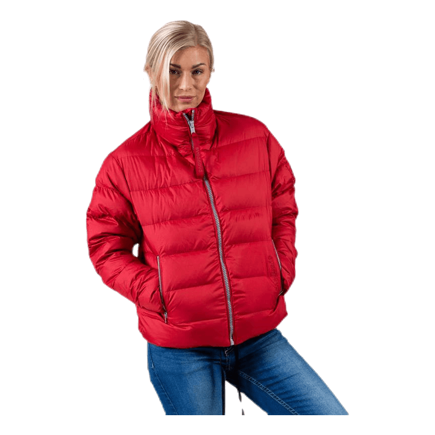 Short Light Weight Jacket Red