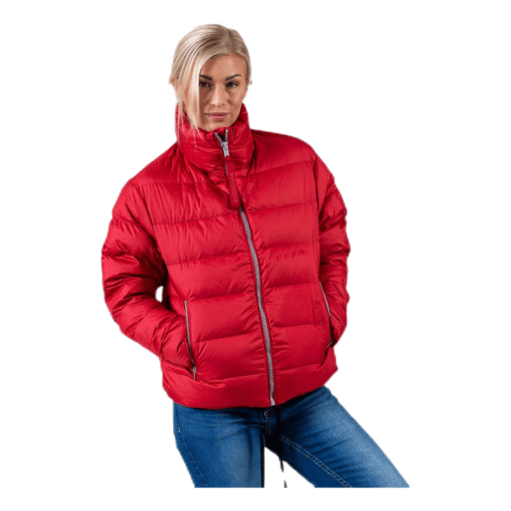Short Light Weight Jacket Red