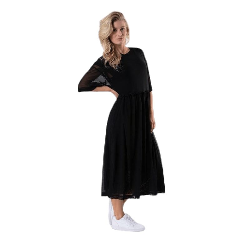 Mesh Dress Black