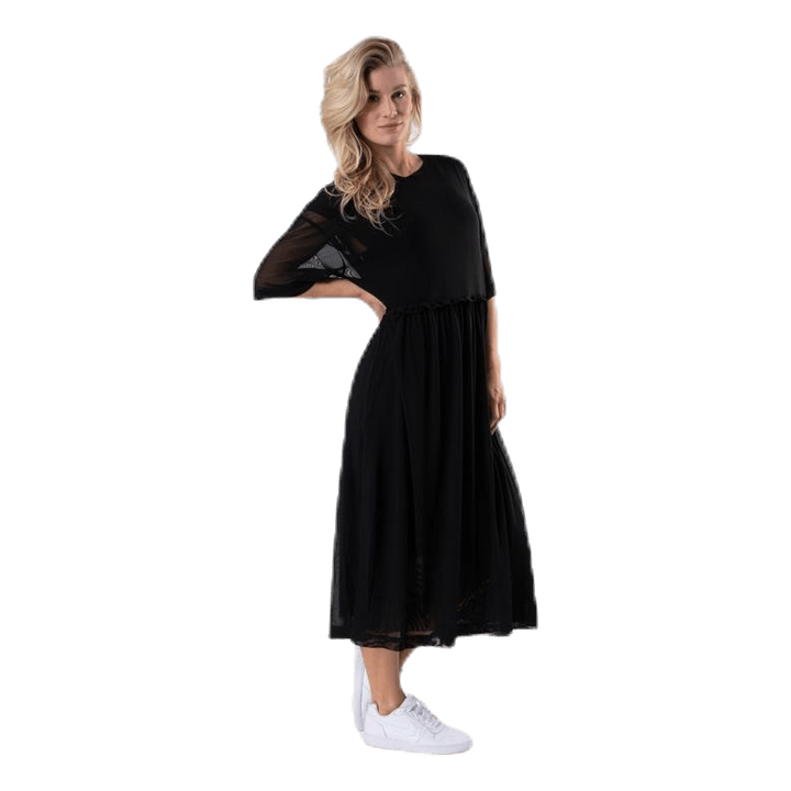 Mesh Dress Black