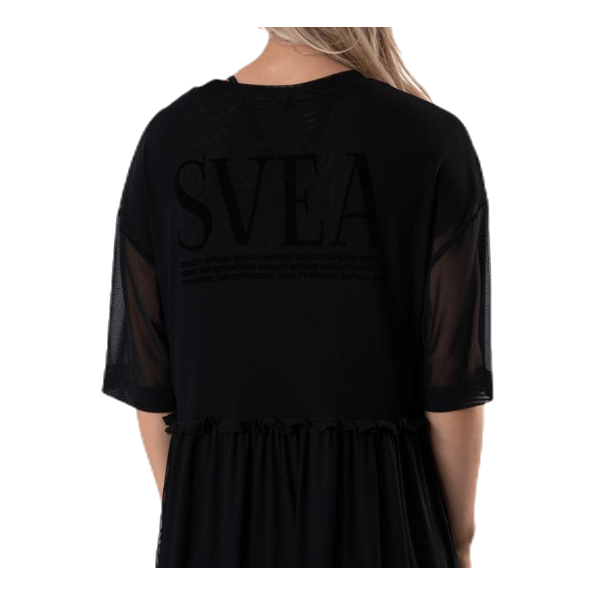 Mesh Dress Black