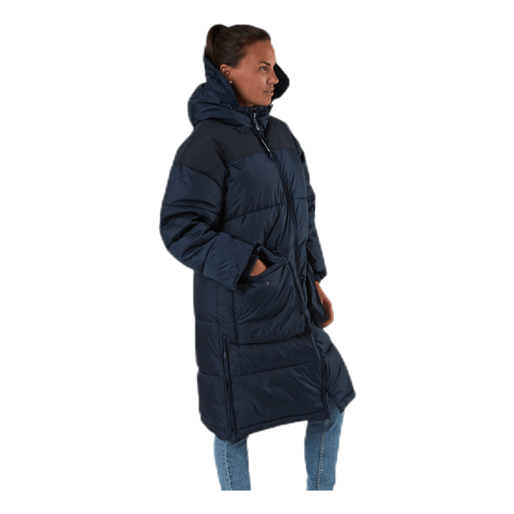 Comfy Puffer Coat Blue