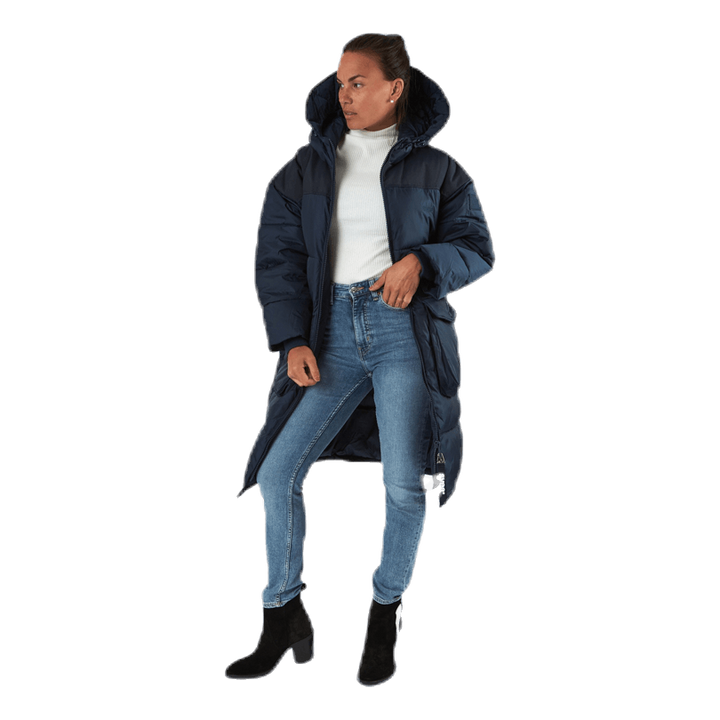 Comfy Puffer Coat Blue