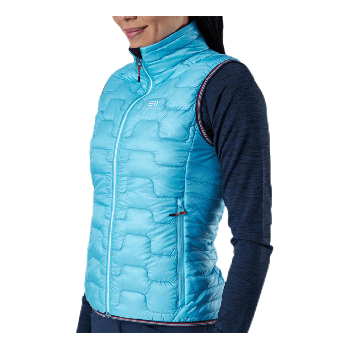 Motion Down Vest  Turquoise