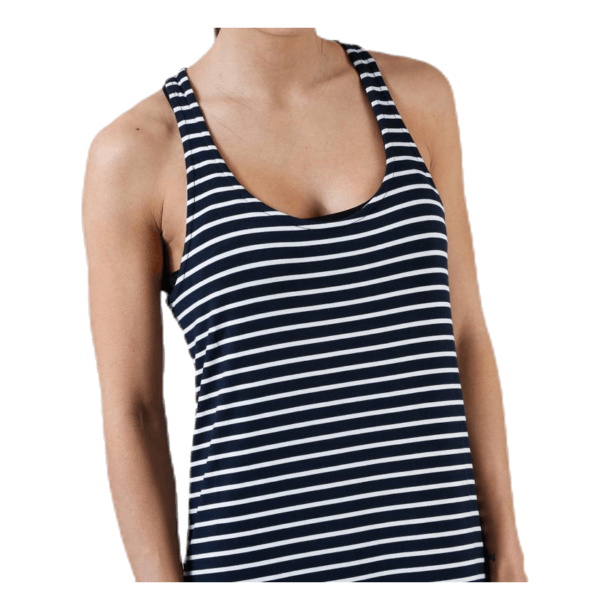 Lynnet Dress Blue/White