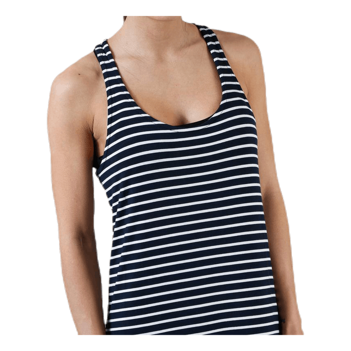 Lynnet Dress Blue/White