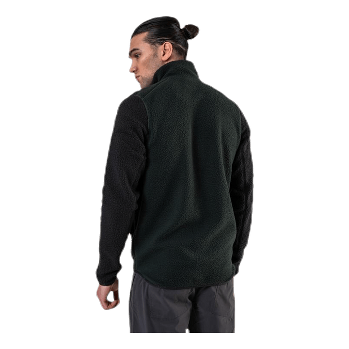 Retro Pile Jacket Green