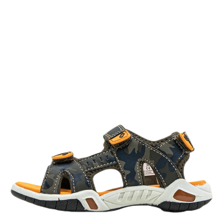 Saimen Blinking Sandal Orange/Green