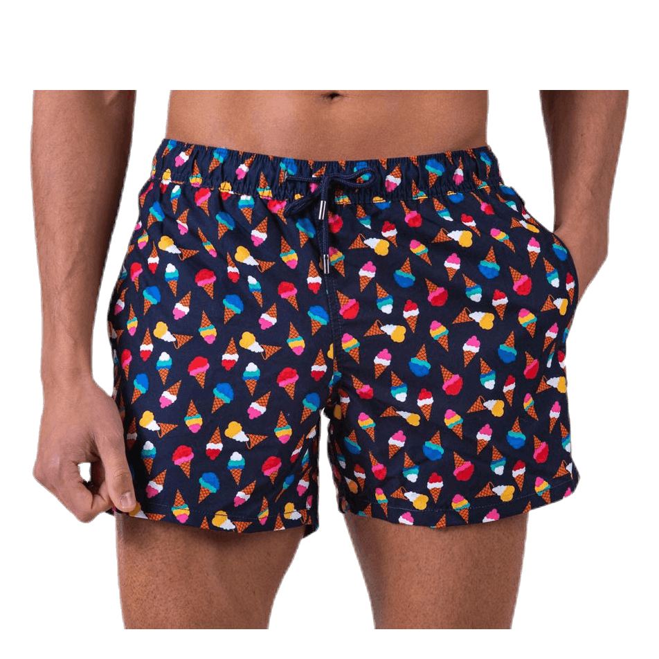 Ice Cream Swim Shorts Blue