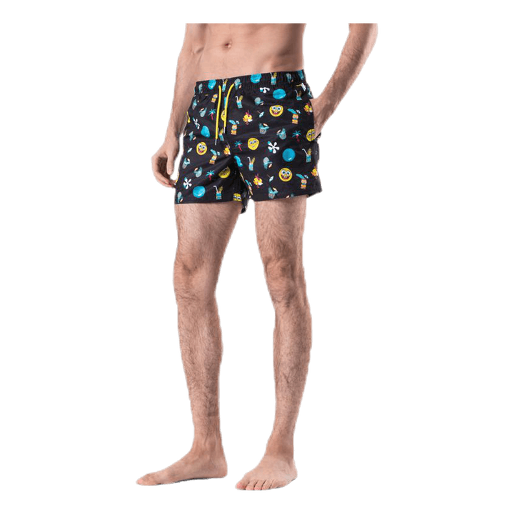 Sponge Bob Swim Shorts Black