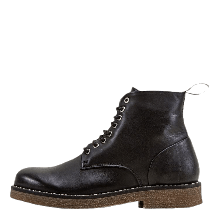 Rummy Leather Boots Black