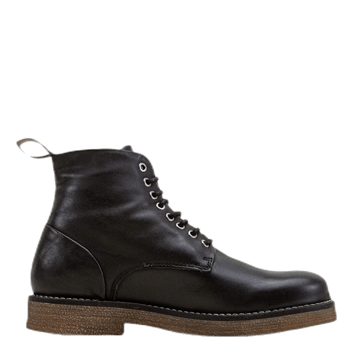 Rummy Leather Boots Black