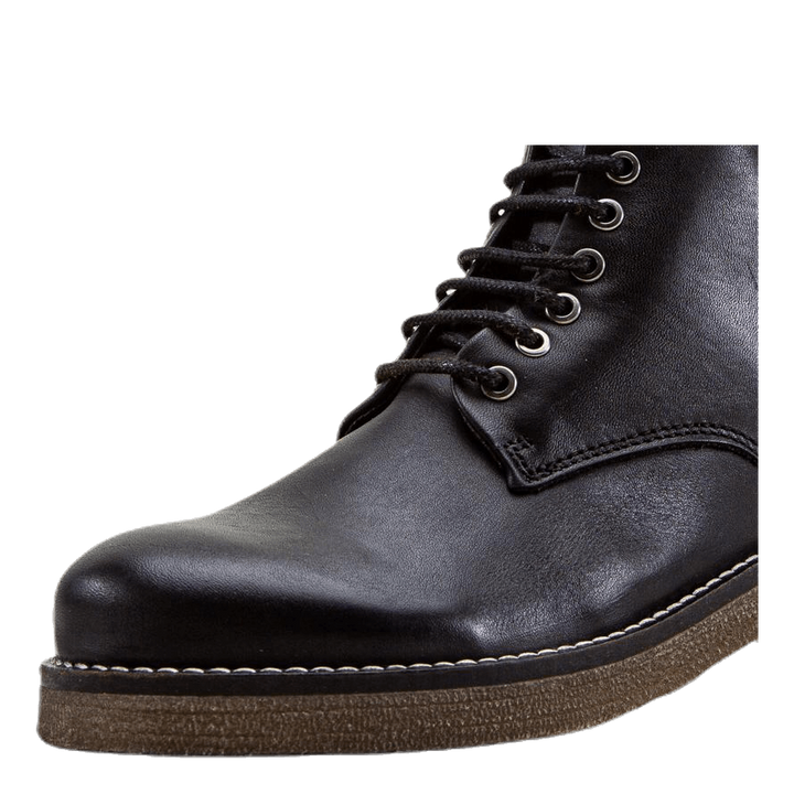 Rummy Leather Boots Black