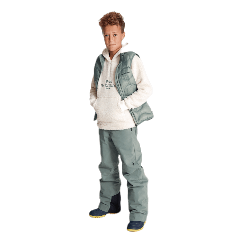 Junior Original Pile Half Zip Hoodie White