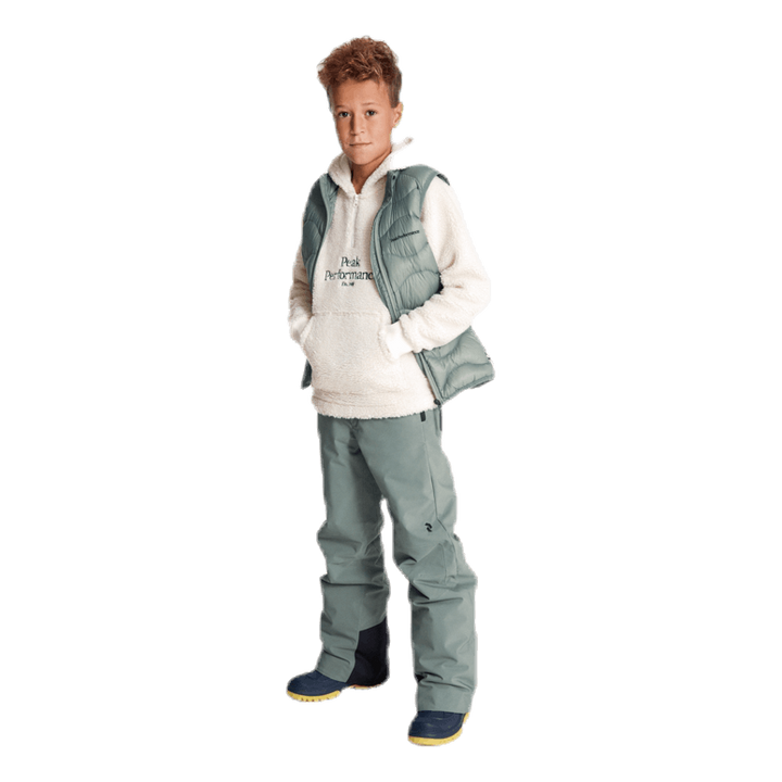 Junior Original Pile Half Zip Hoodie White