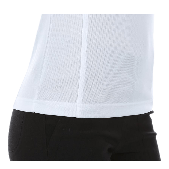 Macy S/L Polo Shirt White