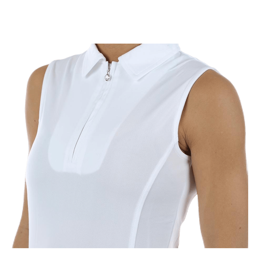 Macy S/L Polo Shirt White