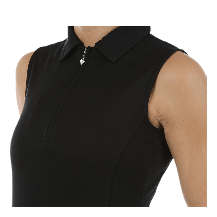 Macy S/L Polo Shirt Black