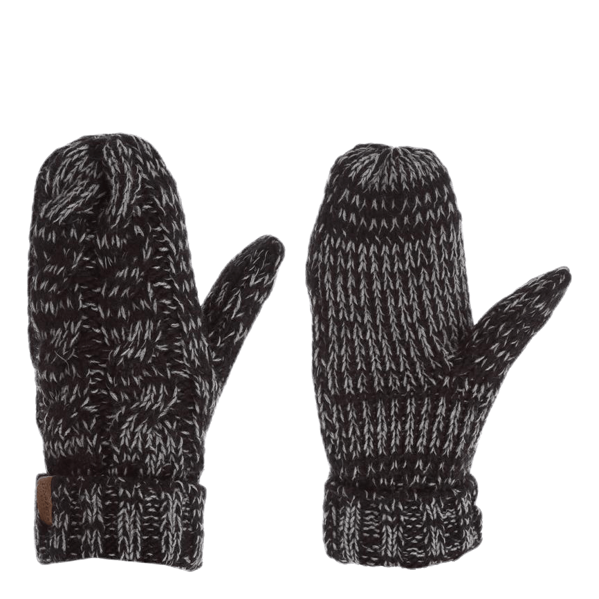 Handlight Reflective Mitten Black/Grey
