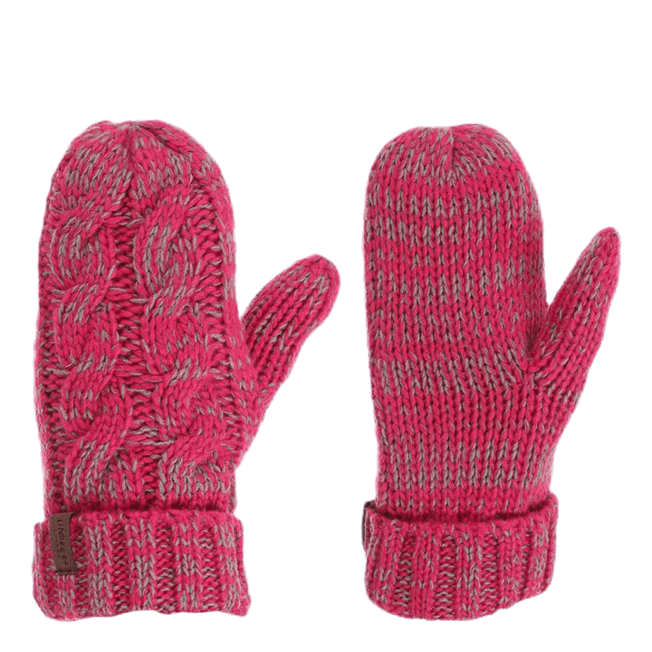 Handlight Reflective Mitten Pink/Grey