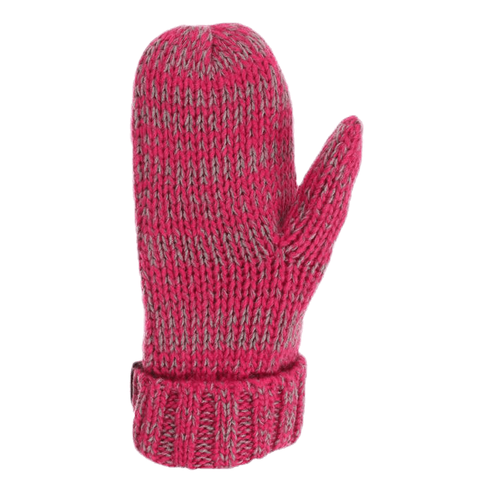 Handlight Reflective Mitten Pink/Grey