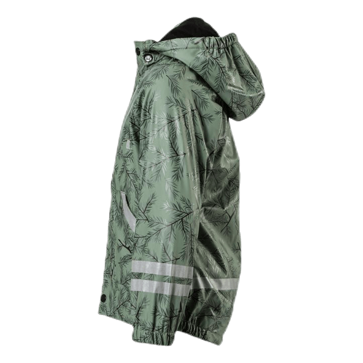 Nordskog Fleece-Lined Rain Set Green
