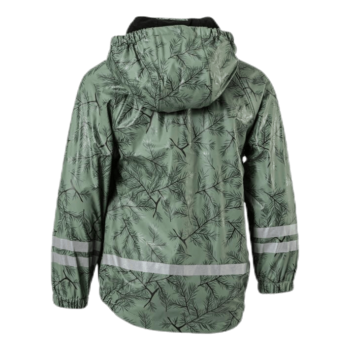 Nordskog Fleece-Lined Rain Set Green