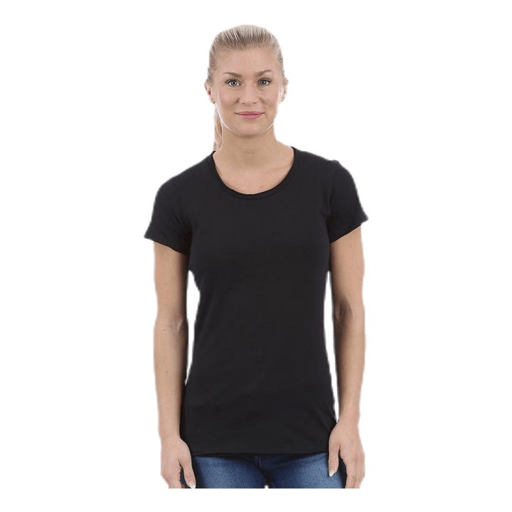 Crew-Neck Relaxed Black