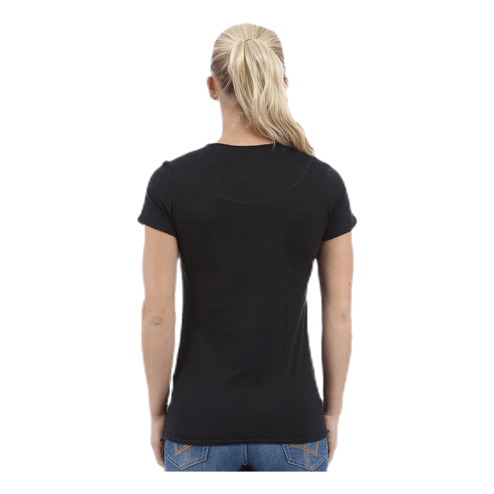 Crew-Neck Relaxed Black