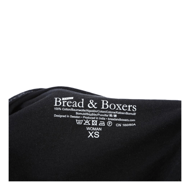 Crew-Neck Relaxed Black