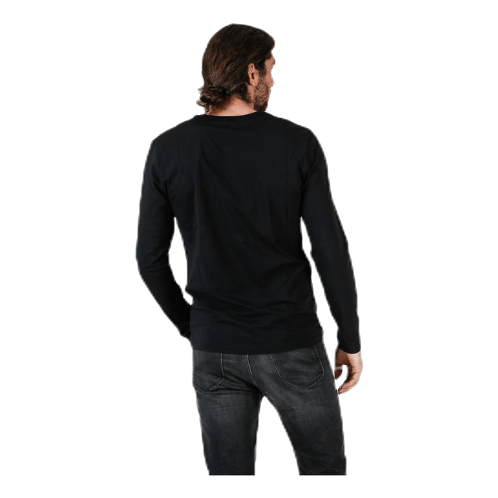 Crew Neck Longsleeve Black