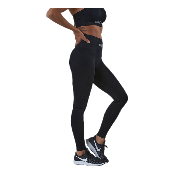 Seamless Black Leggings Black