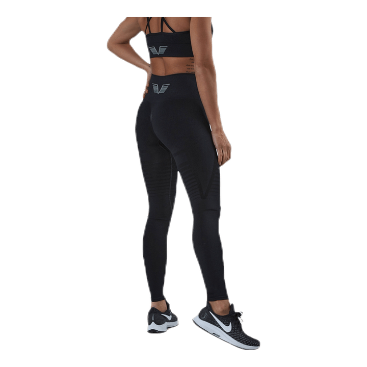 Seamless Black Leggings Black