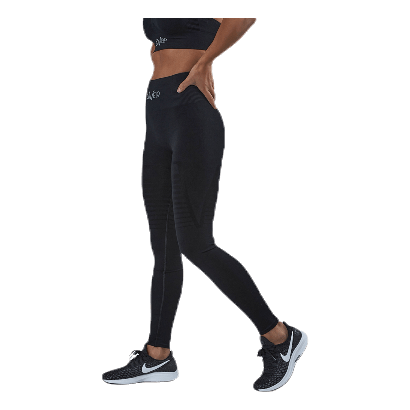 Seamless Black Leggings Black