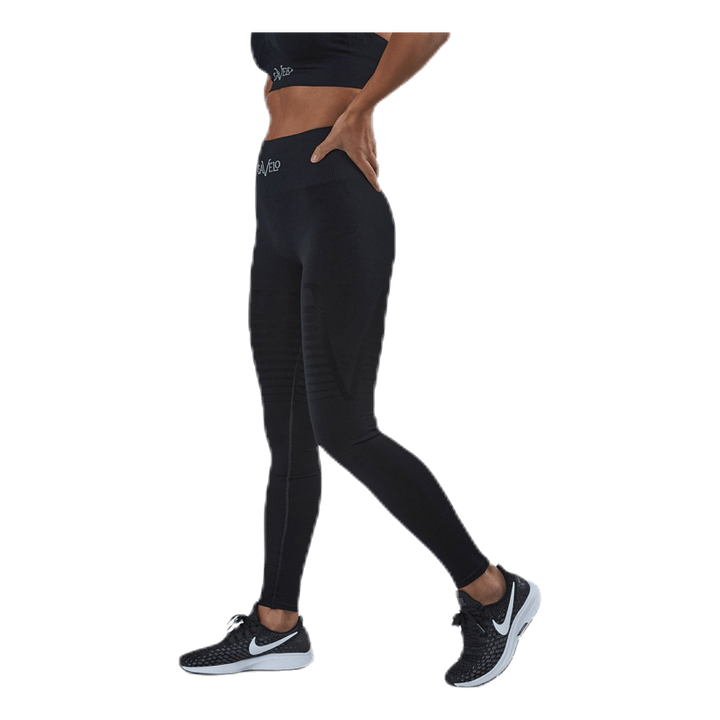 Seamless Black Leggings Black