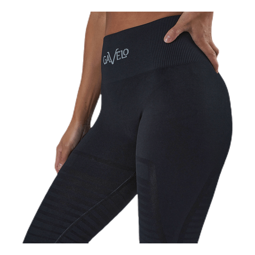 Seamless Black Leggings Black