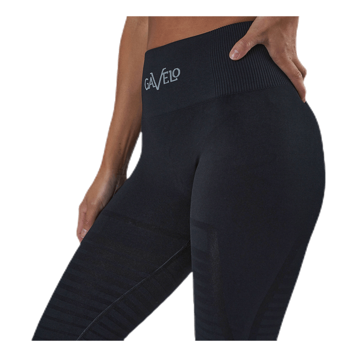 Seamless Black Leggings Black