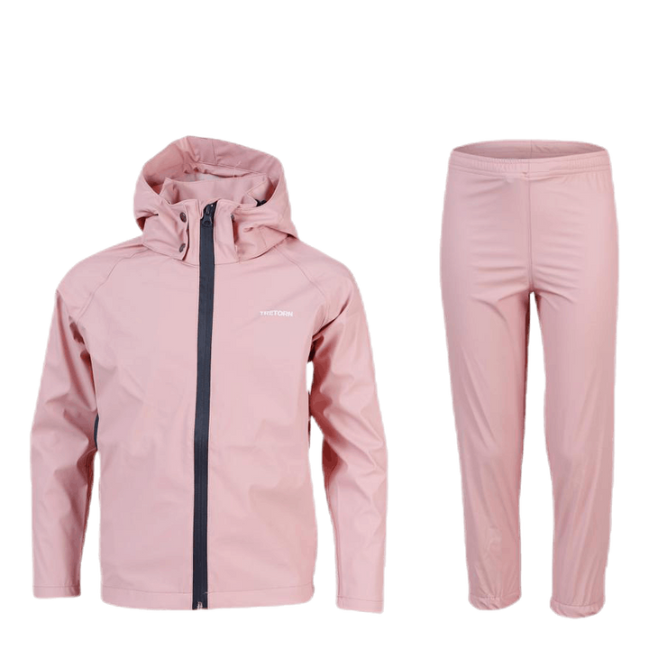 Packable Rain Set Youth Pink