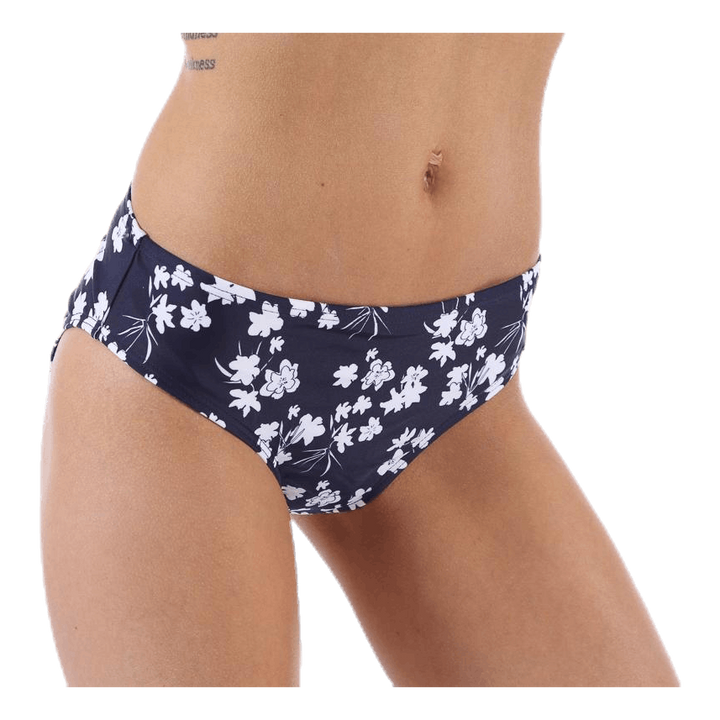Blue Flower Brief Blue/White