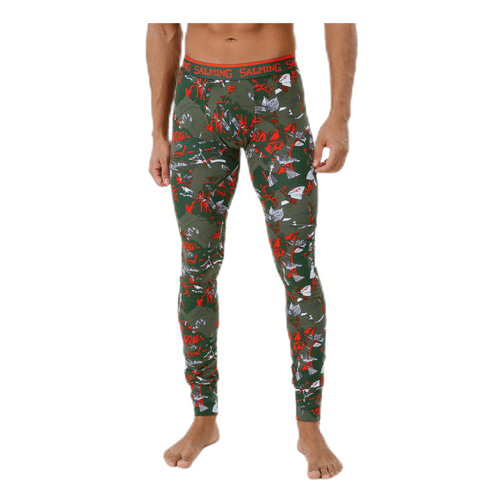 Melville Long John Patterned/Green