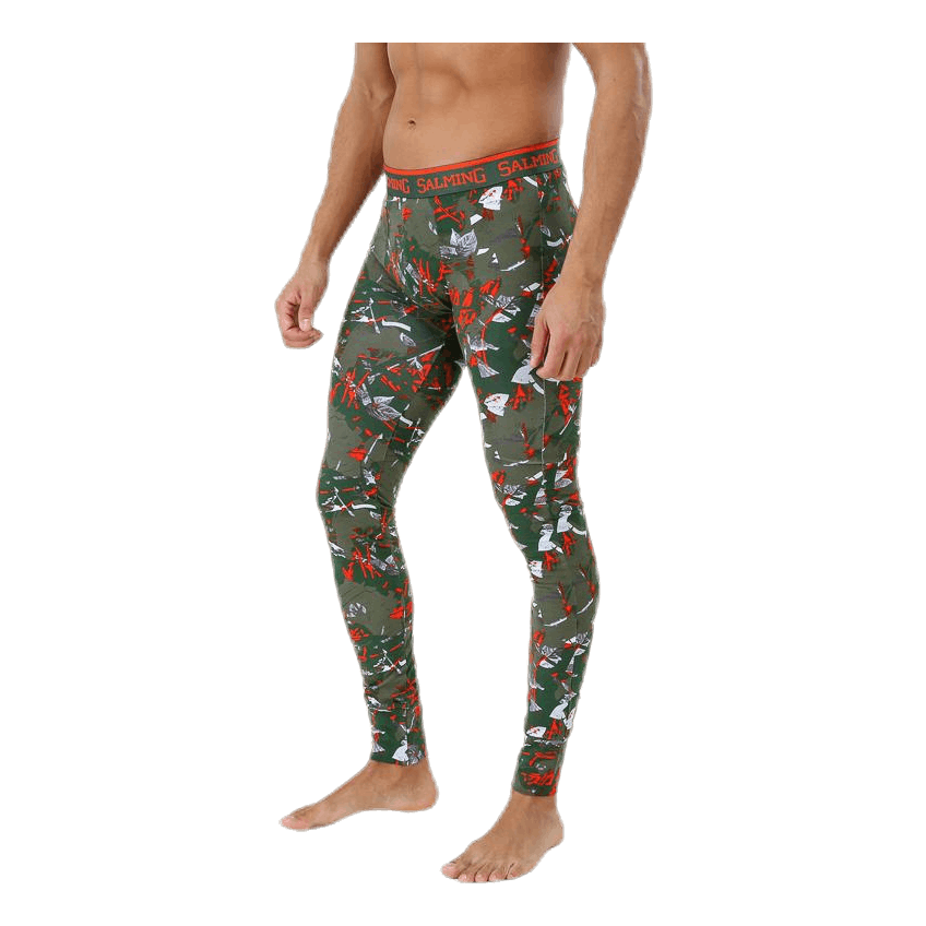 Melville Long John Patterned/Green