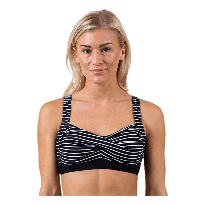 Wild In Stripes Kanters Twisted Top White/Black