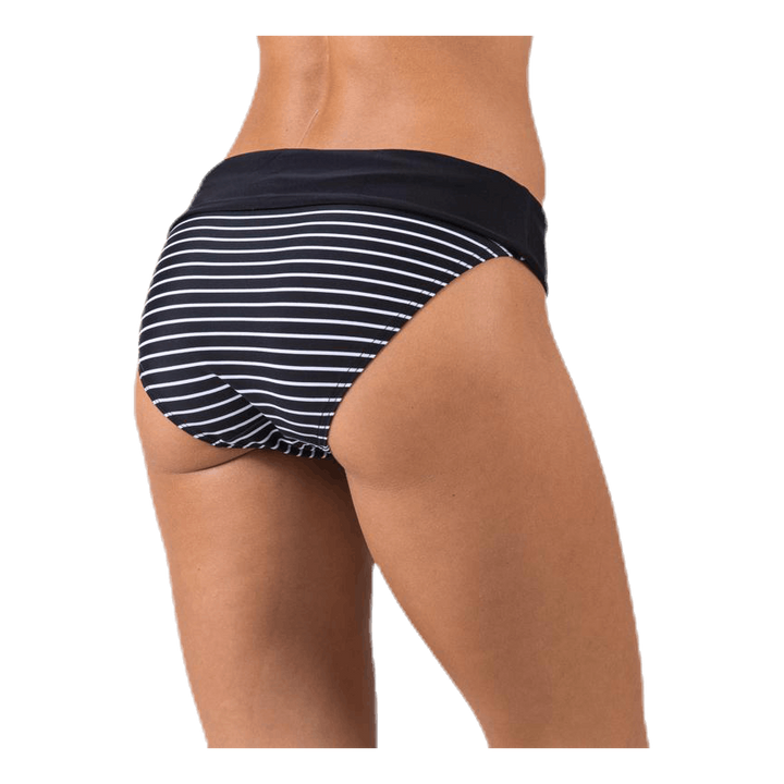 Wild In Stripes Folded Brief White/Black