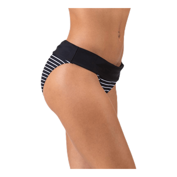 Wild In Stripes Folded Brief White/Black