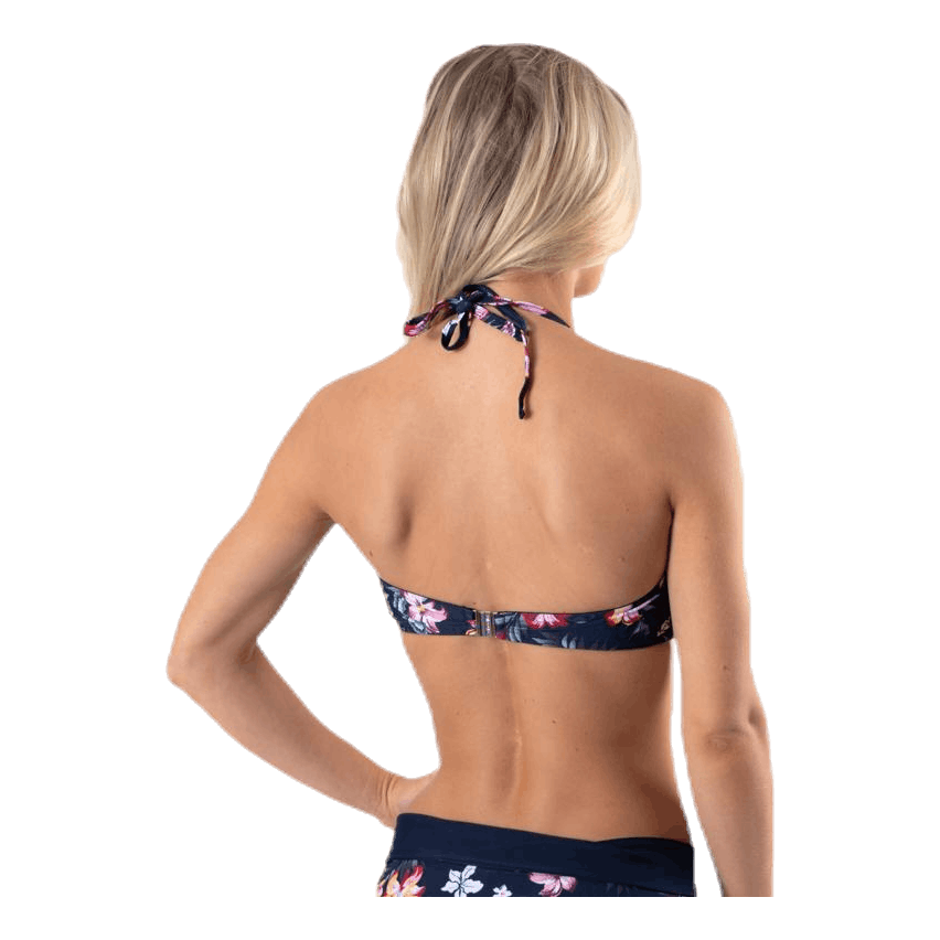 Hawaii Twisted Bandeau Blue/Patterned