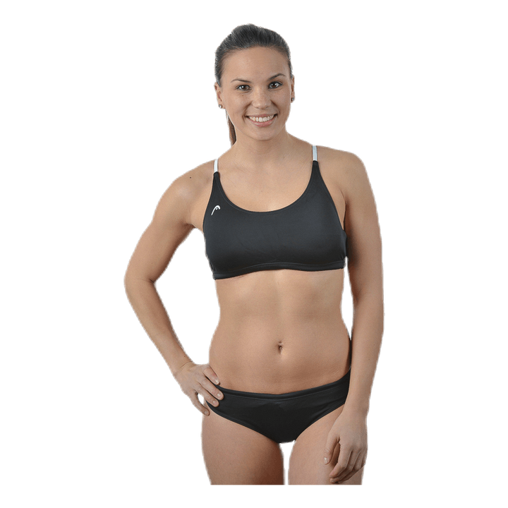 Cross Bikini Extra White/Black