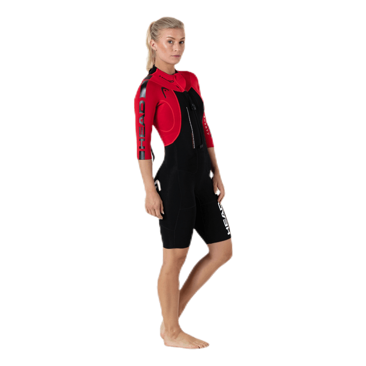 Swimrun Rough Shorty Black/Red