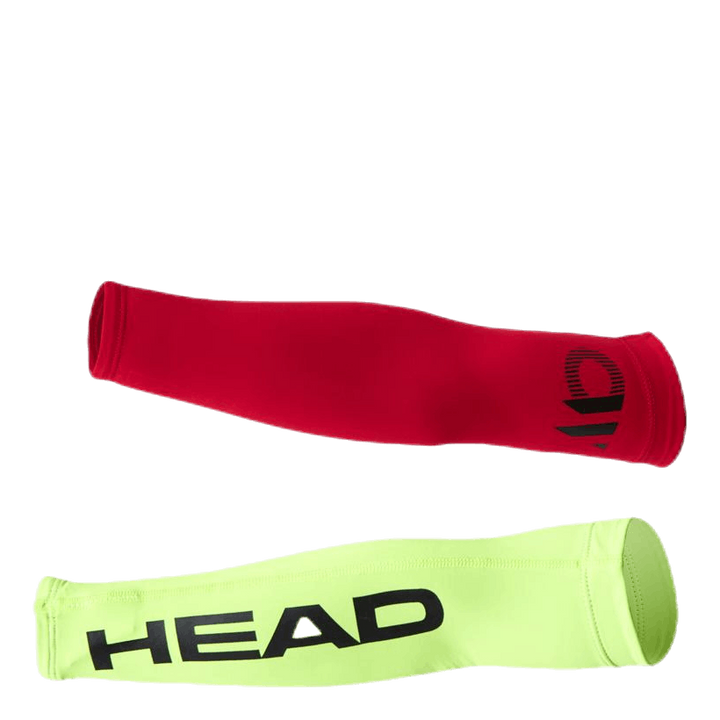 Neon Lycra Sleeves Yellow/Red