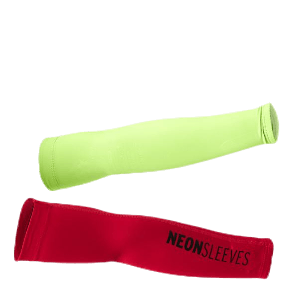 Neon Lycra Sleeves Yellow/Red