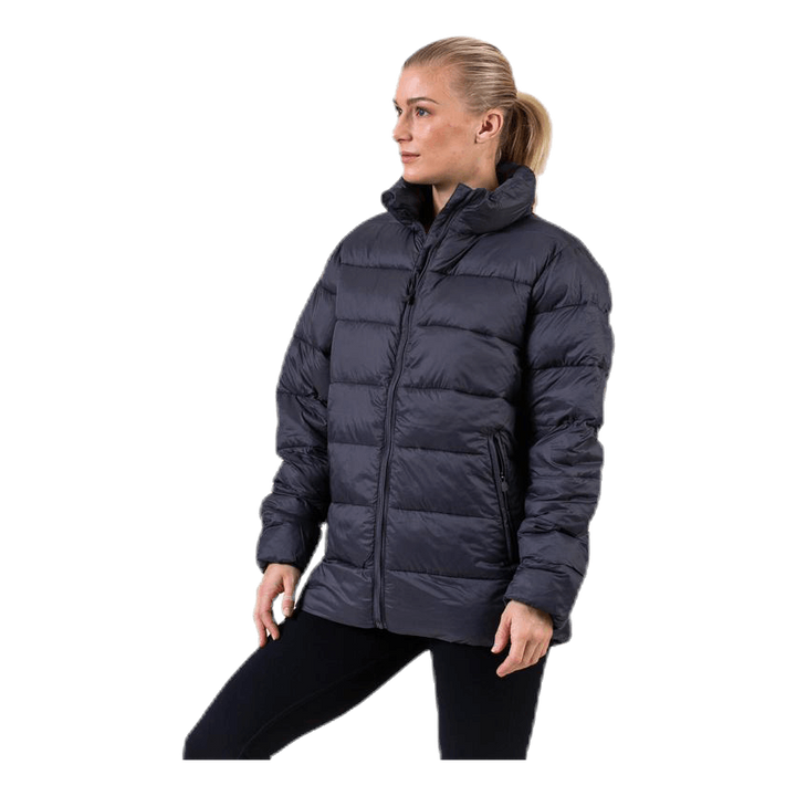 Logo Amby Padded Jacket Grey